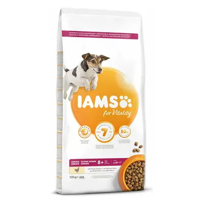 IAMS Dog Senior Small & Medium Chicken 12kg