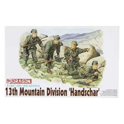 Model Kit figurky 6067 - 13th MOUNTAIN TROOP HANDSCHAR (1:35)