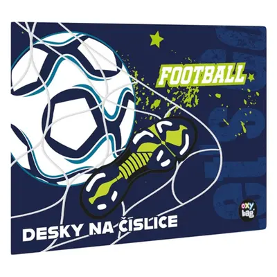 Desky na číslice fotbal