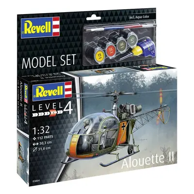 ModelSet vrtulník 63804 - Alouette II (1:32)