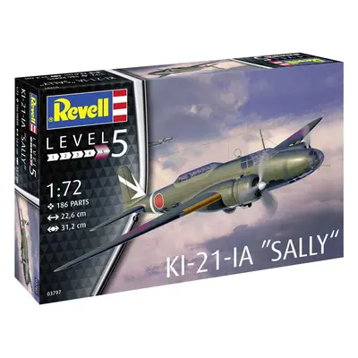 Plastic ModelKit letadlo 03797 - Ki-21-la (1:72)