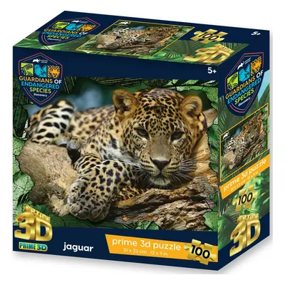 PRIME 3D PUZZLE - GES Jaguar 100 dílků