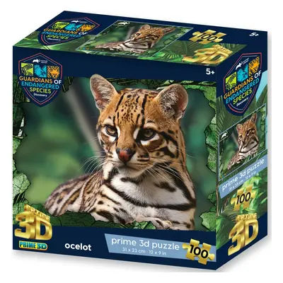 PRIME 3D PUZZLE - GES Ocelot 100 dílků