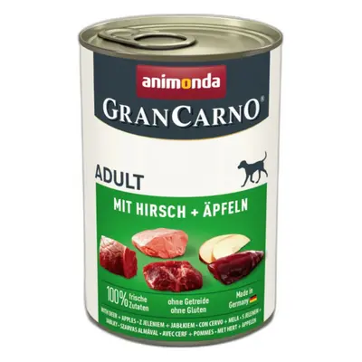 Konzerva Animonda Gran Carno Adult s jelenem a jablky 400g