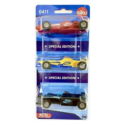 SIKU Blister set - závodní formule set, 3 kusy