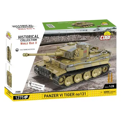 Cobi II WW Panzer VI Tiger č. 131, 1:28, 1275 k