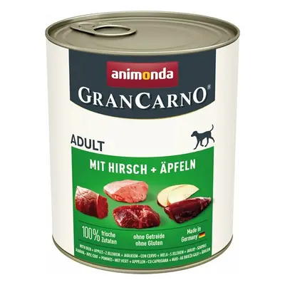 Konzerva Animonda Gran Carno Adult s jelenem a jablky 800g