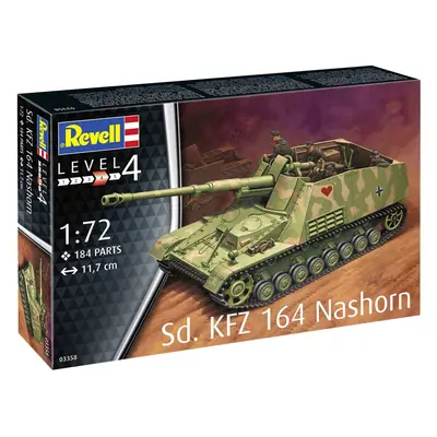 Plastic ModelKit military 03358 - Sd.Kfz. 164 Nashorn (1:72)