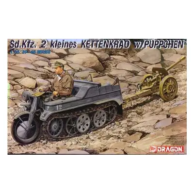 Model Kit military 6114 - Sd.Kfz.2 KLEINES KETTENKRAD w/PÜPPCHEN (1:35)