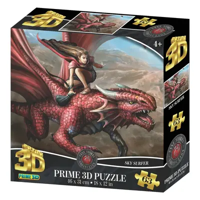 PRIME 3D PUZZLE - Sky Surfer 63 dílků