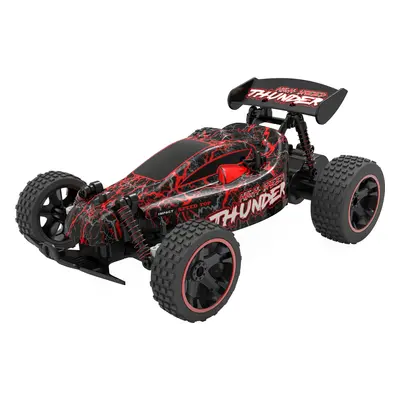 R/C terénní auto buggy 1:18 LUMINOUS RACING 2,4GHz - ČERVENÉ