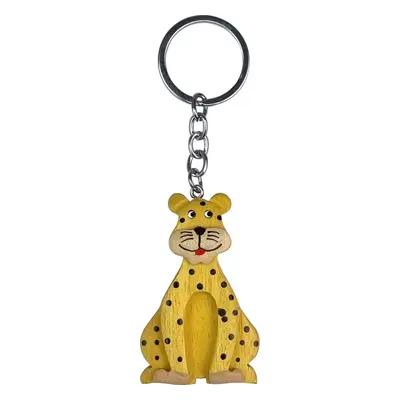 2Kids Toys Dřevěná klíčenka velká Leopard