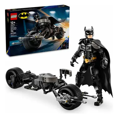 LEGO® DC Batman™ 76273 Sestavitelná figurka: Batman™ a motorka Bat-Pod