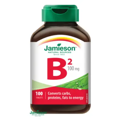 Jamieson Vitamin B2 riboflavin 100mg 100 tablet