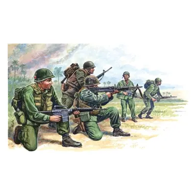 Model Kit figurky 6078 - VIETNAM WAR - AMERICAN SPECIAL FORCES (1:72)