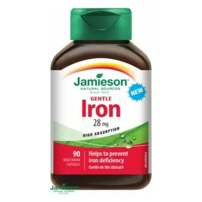 Jamieson Gentle Iron bisglycinát komplex 90 kapslí