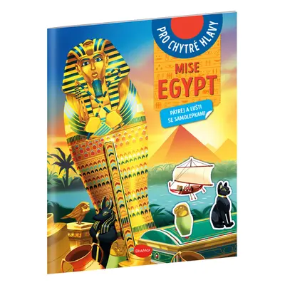 Mise Egypt - Hledej a řeš samolepky.