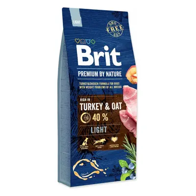 Krmivo Brit Premium by Nature Light 15kg