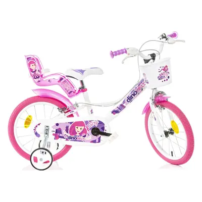 Dino Bikes - Dětské kolo 16" 164RSN-05FY - Fairy bílý 2024