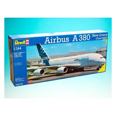 Plastic modelky letadlo 04218 - Airbus A380 "New Livery" (1: 144)