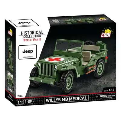 Cobi Willys MB sanitka 1:12, 1131 k