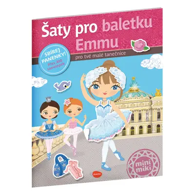 Šaty pre baletku Emmu - Kniha s nálepkami