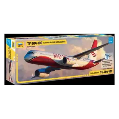 Model Kit letadlo 7023 - Tupolev TU - 204-100 (1: 144)