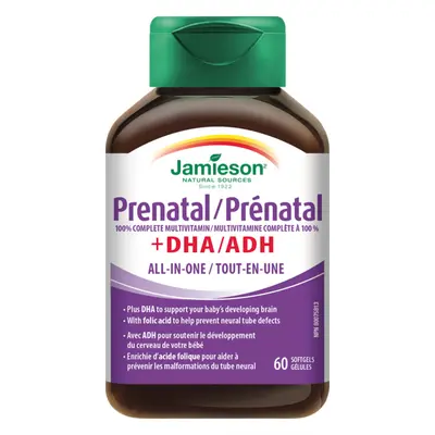 Jamieson Prenatal complete s DHA a EPA 60 kapslí