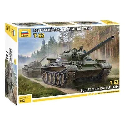 Modelový kit tanku 5077 - T-62 (1:72)