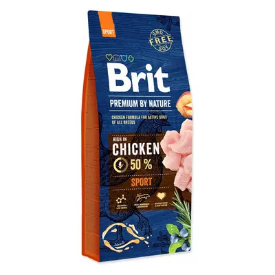 Krmivo Brit Premium by Nature Sport 15kg