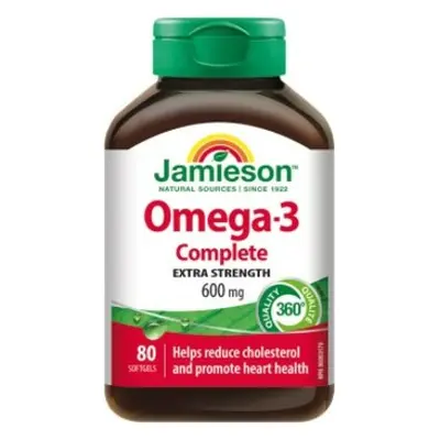 Jamieson Omega-3 Complete 80 kapslí