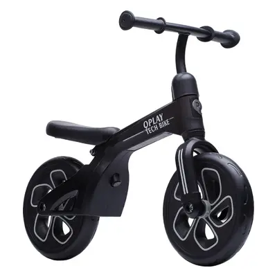 QPLAY Odrazovadlo Tech Black, věk 2 - 4 roky, do 30 kg