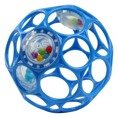 OBALL Hračka Oball RATTLE 10 cm modrá 0m+AQUAINT 100% ekologická čistiaca voda 50 ml