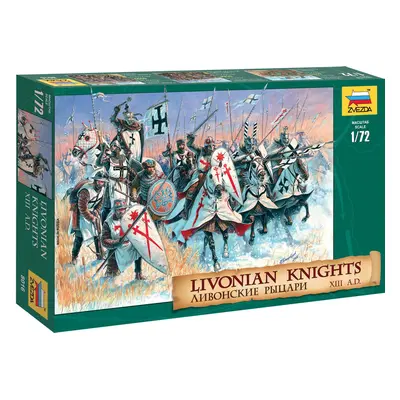 Wargames (AOB) figurky 8016 - Livonian Knights XIII-XIV AD (1:72)