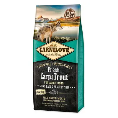 Krmivo Carnilove Dog Fresh Carp & Trout 12kg