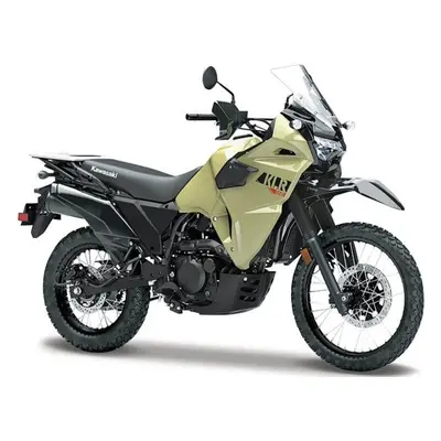 Maisto - Motocykl, Kawasaki KLR® 650, Khaki černý, 1:18