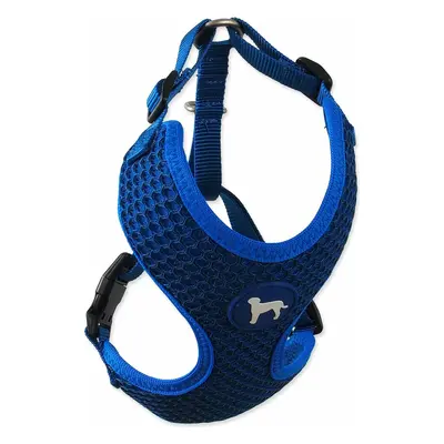 Postroj Active Dog Mellow M tmavě modrý 1,5x40-55cm