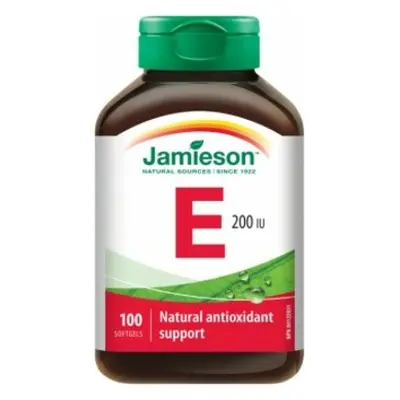 Jamieson Vitamin E 200 IU 100 kapslí