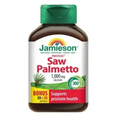 Jamieson Prostease™ Saw Palmetto 125mg na prostatu 60 tablet