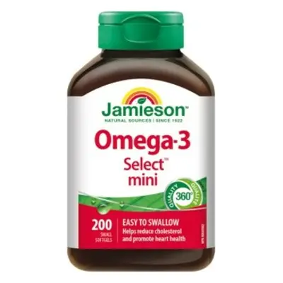 Jamieson Omega-3 Select™ mini 200 kapslí