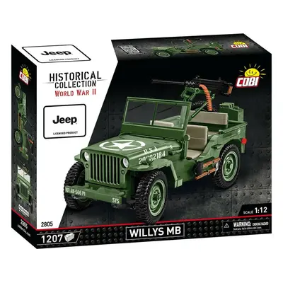 Cobi Willys MB 1:12, 1207 k