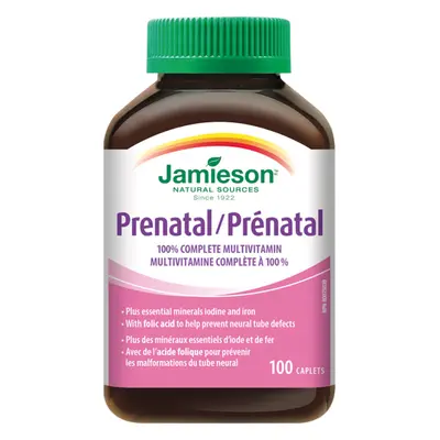 Jamieson Prenatal COMPLETE multivitamin 100 tablet