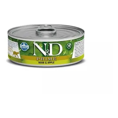 ND Cat konz. Prime 80g diviak, jablko