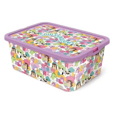 Squishmallows STOR úložný box s vekom - 13 L