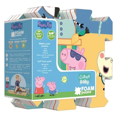 Trefl Pěnové puzzle Peppa Pig léto