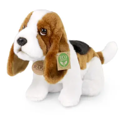 Plyšový basset 32 cm EKO-PŘÁTELSKÝ