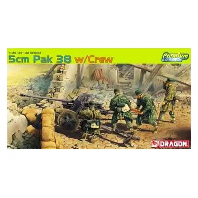 Model Kit vojenský 6444 - 5cm PaK 38 s POSÁDKOU (1:35)