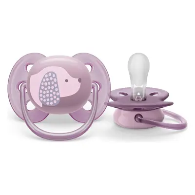 Philips AVENT Dudlík Ultrasoft Premium 6-18m fialová 1 ks