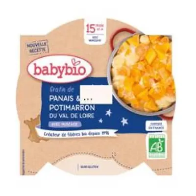 BABYBIO Večerní menu gratinovaný pastinák (260 g)