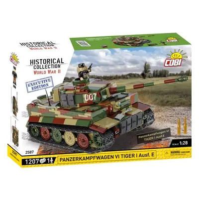 Cobi II WW PzKpfw VI Tiger I Ausf. E, 1:28, 1207 k, 1 f, Executive Edition WW II